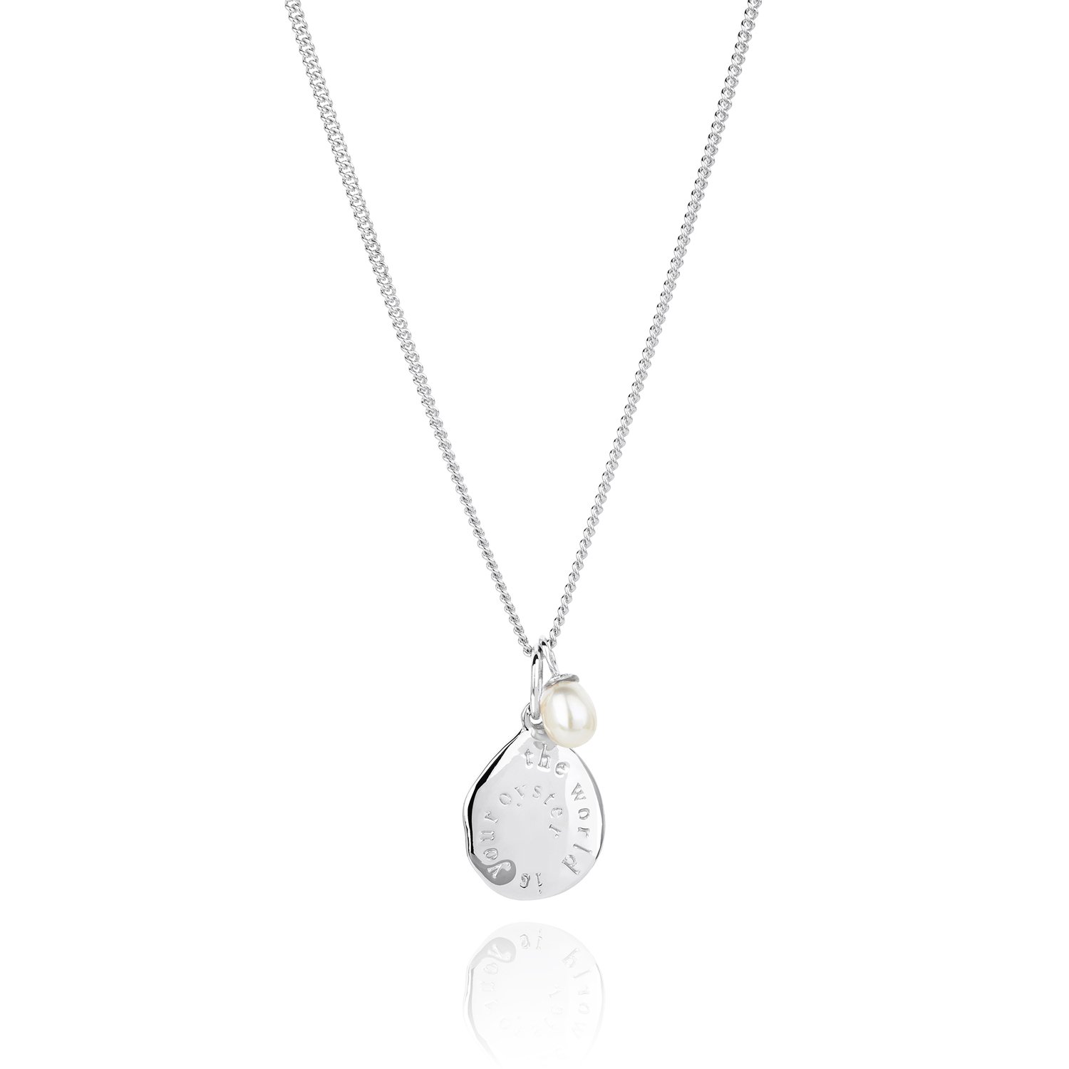 Claudia Bradby The World Is Your Oyster Micro Necklace