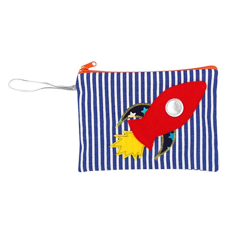 Ginger Lifestyle Happy in Space Zip Pouch 