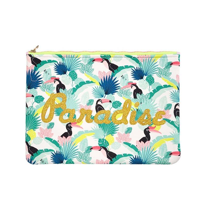 Ginger Lifestyle Tropical Paradise Zip Pouch