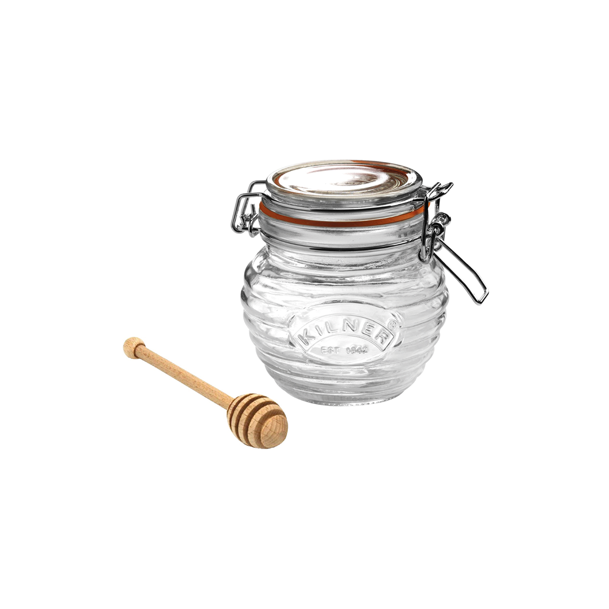 Kilner Glass Honey Pot with Dipper