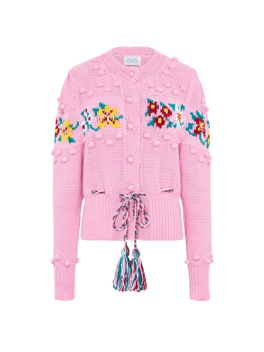 Hayley Menzies Pink Gladys Cardigan