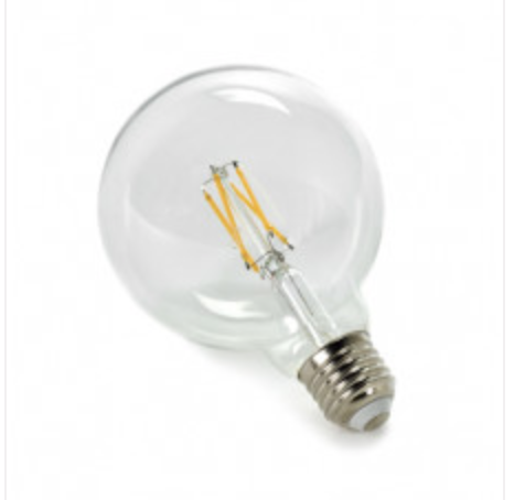 Serax Deco LED Lamp E27 G95 Dimmable D9.5 4W 350 Lumen