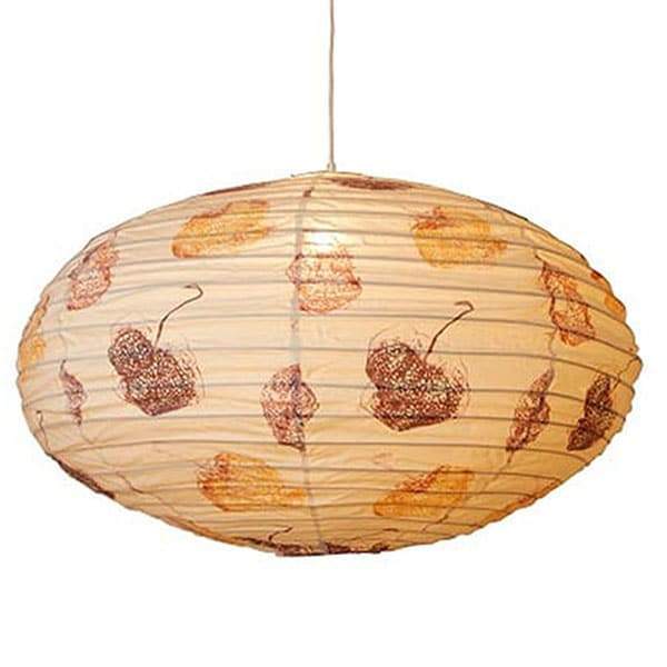 Curiouser and Curiouser Large 80cm Natural Anais Cotton Pendant Lampshade