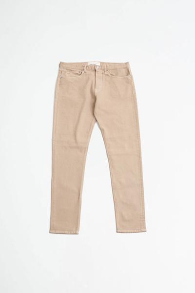 Jeanerica Beige Tapered 5 Pocket Trousers