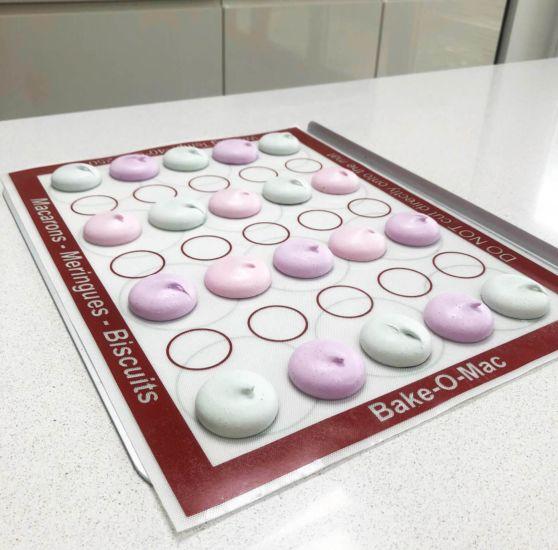 Falcon Products Silicone Macaron Meringue Mat