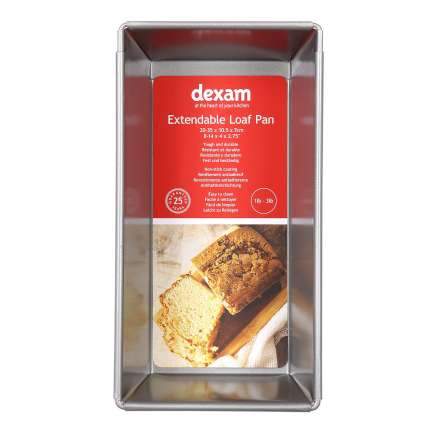 Dexam Non Stick Extendable Loaf Pan 1-3 Lbs