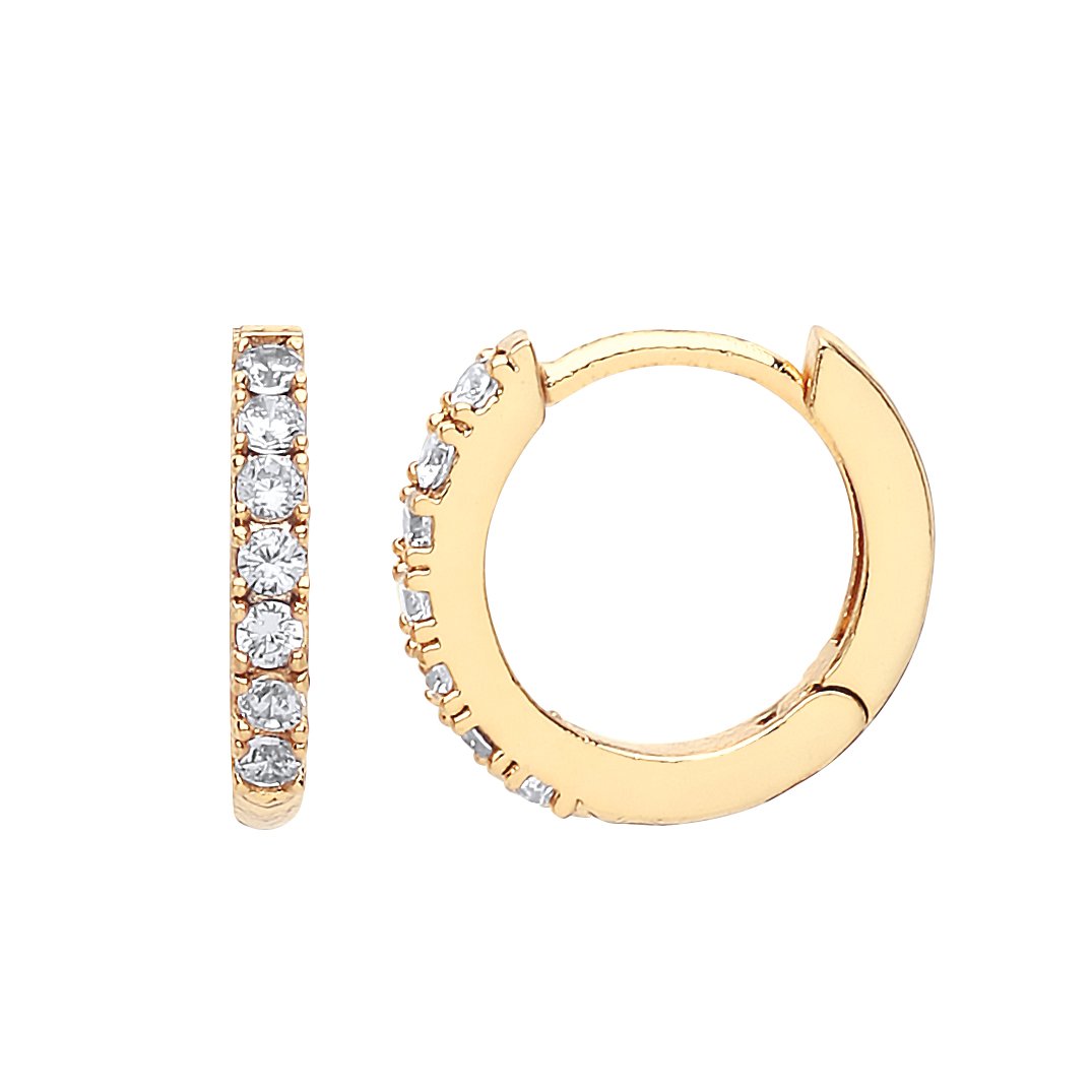 Estella Bartlett  Cz Hoop Earrings