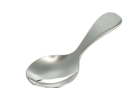 Mariage Freres Silver Plated Round Tea Caddy Spoon