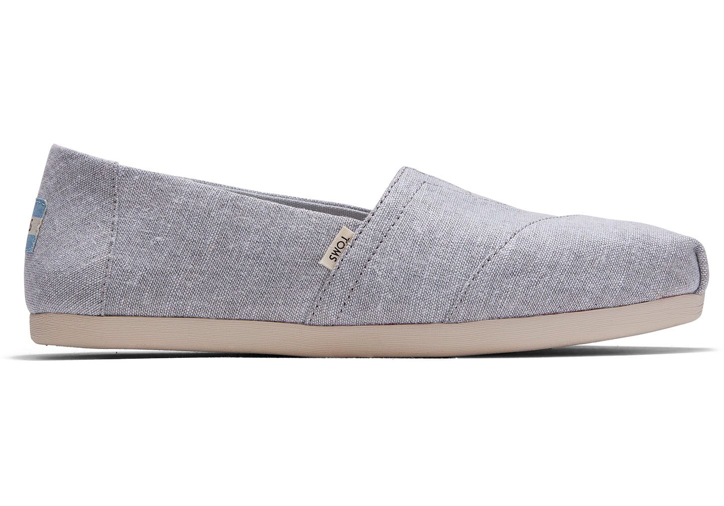 toms shoes grey