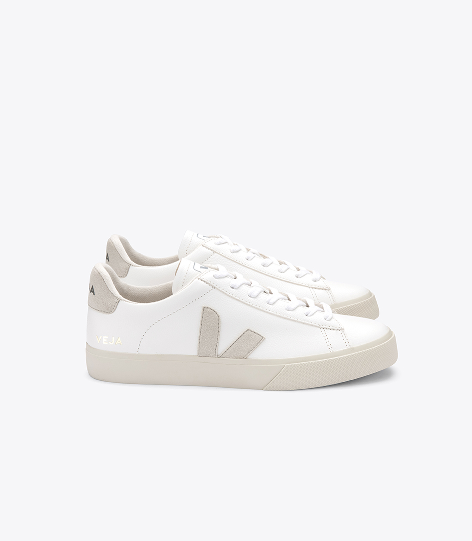 Veja Veja Campo Trainers in White/Natural