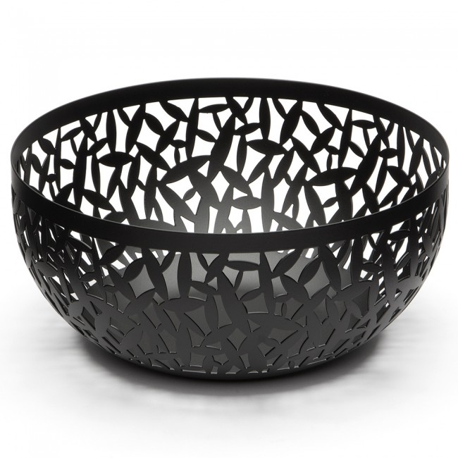 Alessi 21cm Black Cactus Fruit Bowl