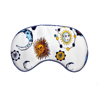 Jessica Russell Flint Silk Eye Mask - Kiss the Sky 