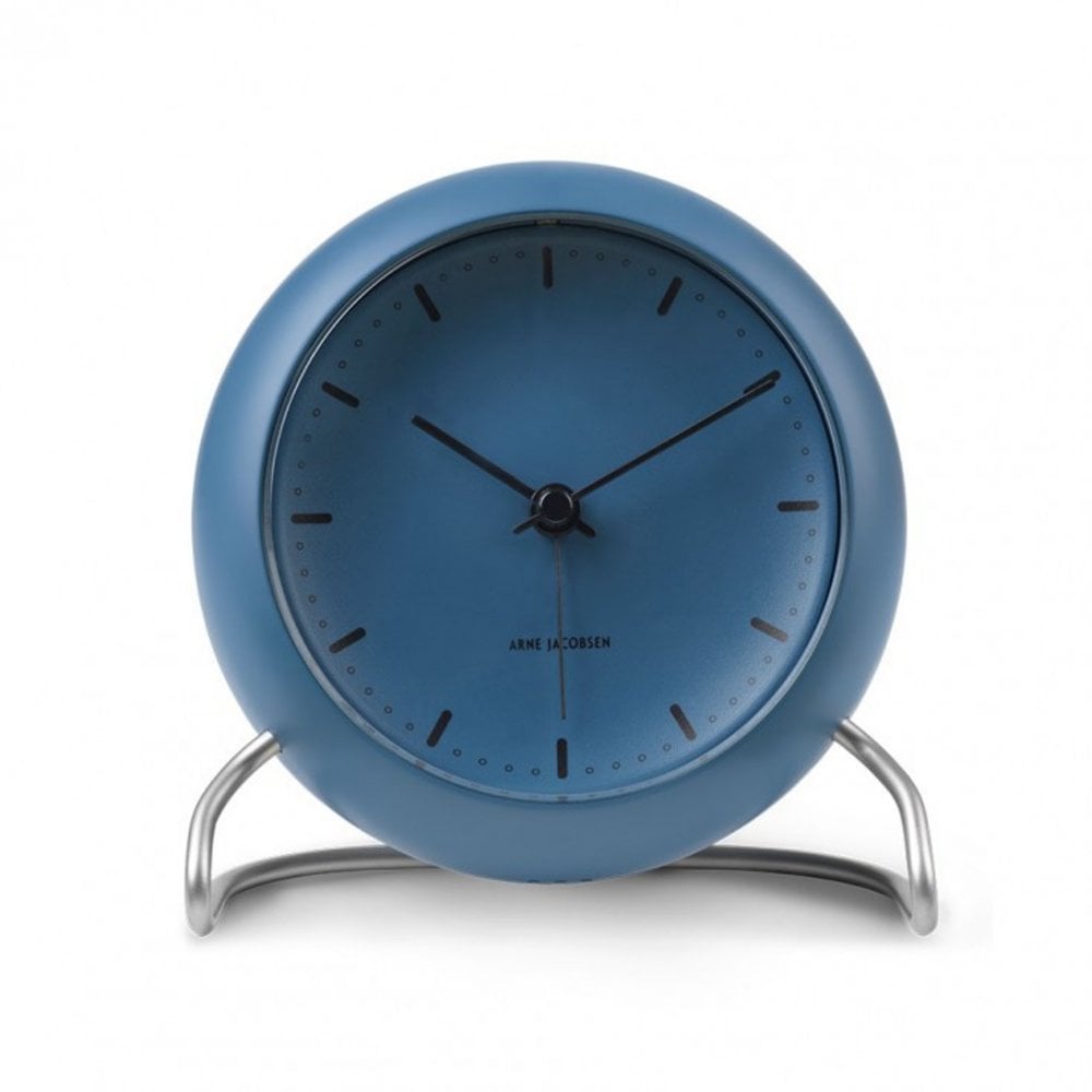 arne-jacobsen-stone-blue-city-hall-table-alarm-clock