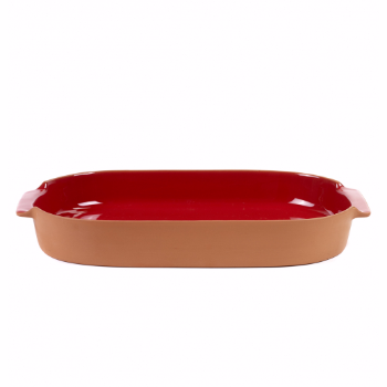 Serax Large Red Oval Bakeware