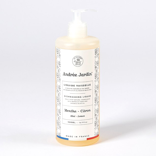 Andrée Jardin Dishwashing Liquid - Mint + Lemon