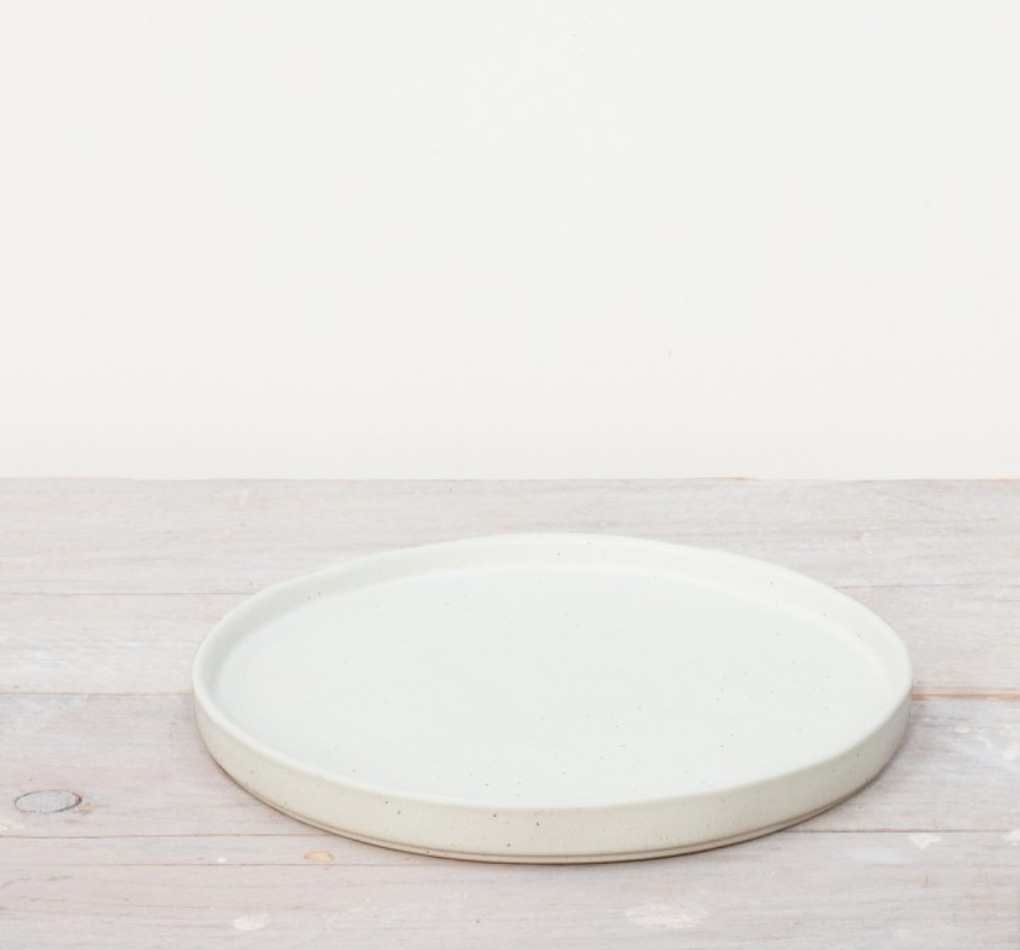 Also Home Kivi Speckled Stoneware Dinner Plate