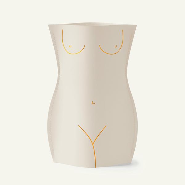 Octaevo Paper Vase Venus Ivory