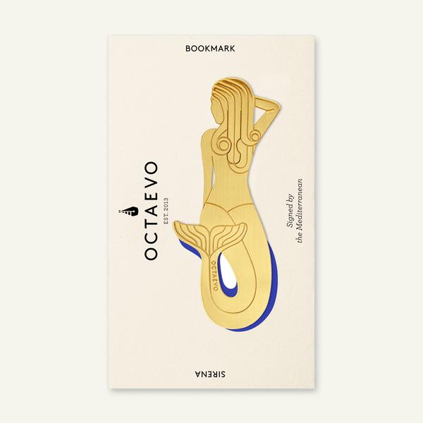 Octaevo Bookmark Sirena Brass