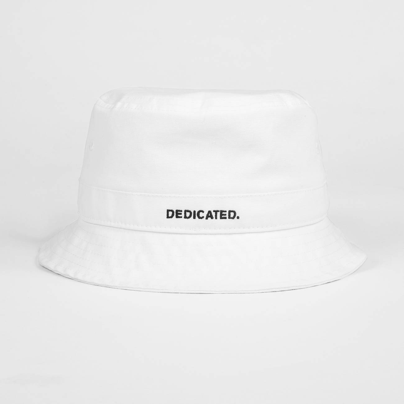 dedicated White Dedicated Logo Bucket Hat