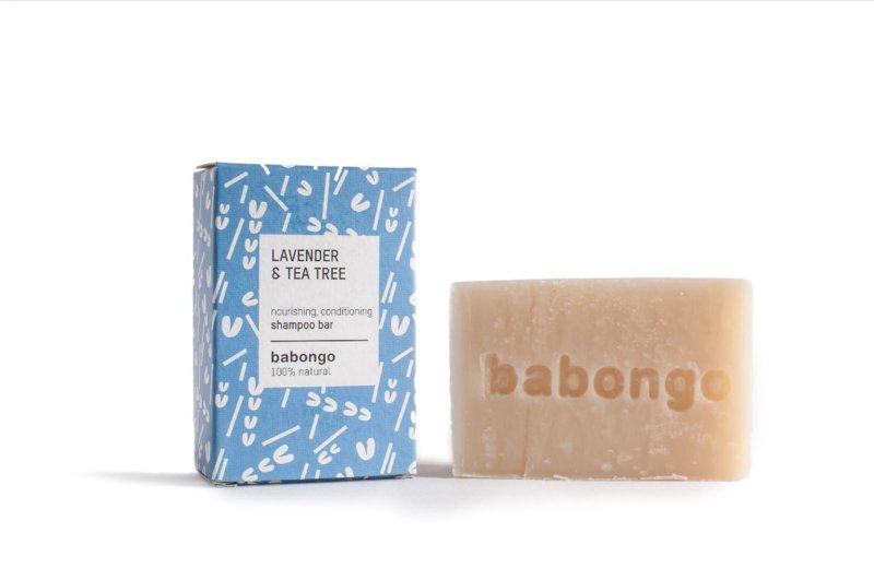 Babongo Soap and Shampoo Bar Lavender and Tea Tree 