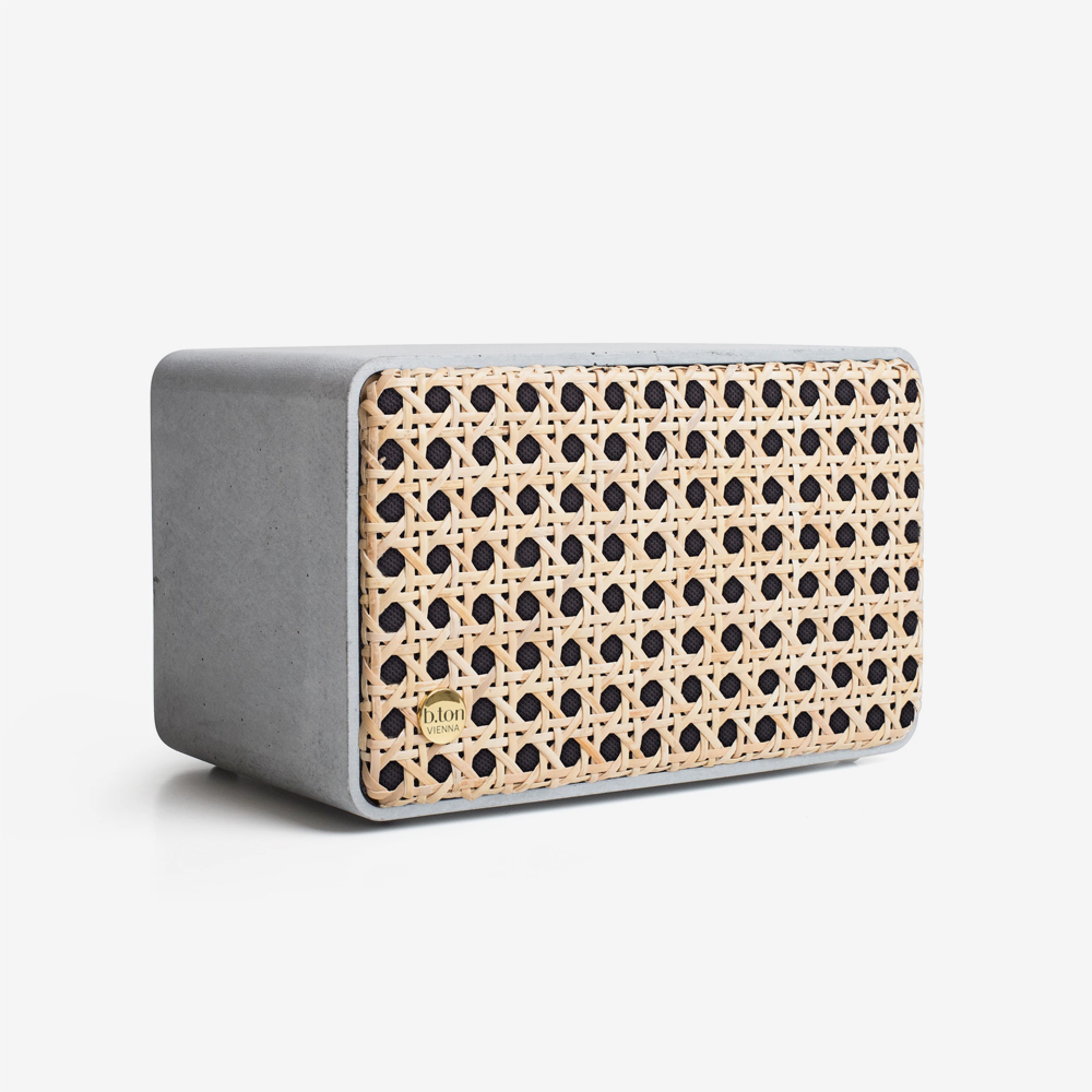 Thomas Poganitsch Design b.ton Viennese Braid - Concrete Bluetooth Speaker