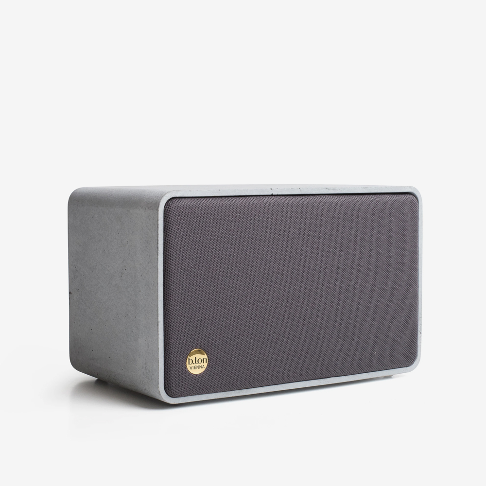 Thomas Poganitsch Design b.ton Anthracite - Concrete Bluetooth Speaker