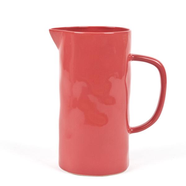 Quail's Egg Small Coral Ceramic Jug