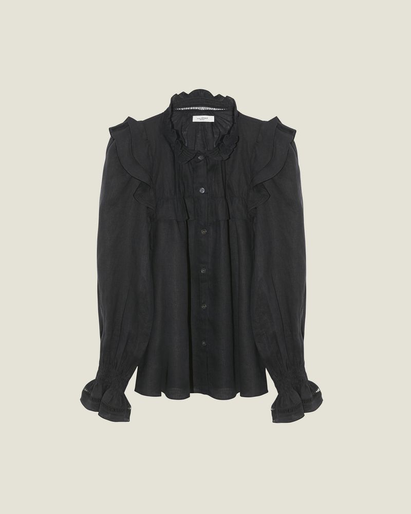 Isabel Marant Atedy Top in Black