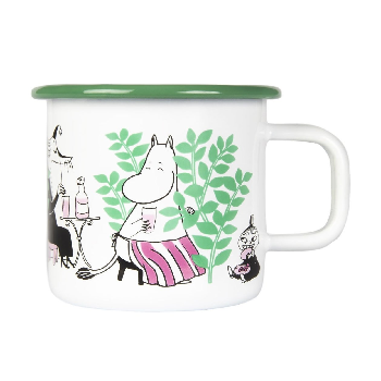 Moomin Moomin Day in the Garden Enamel Mug
