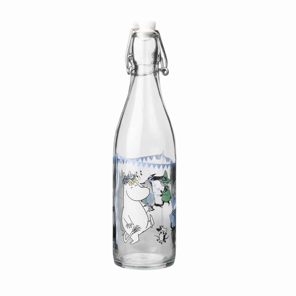 Moomin Moomin Summer Party Glass Bottle