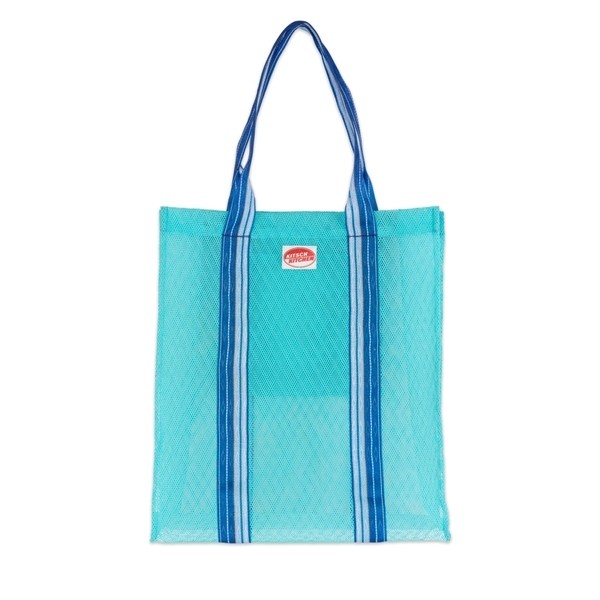 Kitsch Kitchen Blue Mesh Shopper