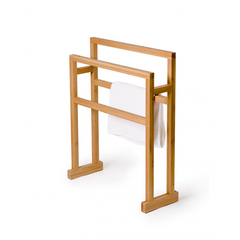 Wireworks Bamboo Arena Freestanding Towel Rail