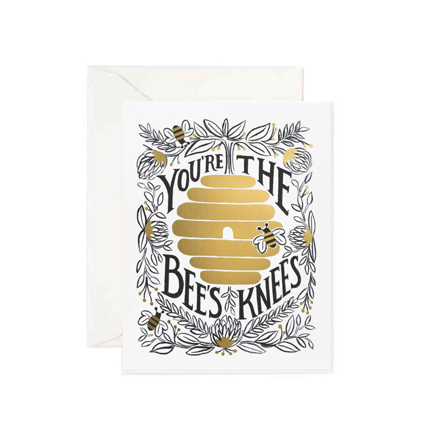 Rifle Paper Co. You're the Bees Knees Greetings Card