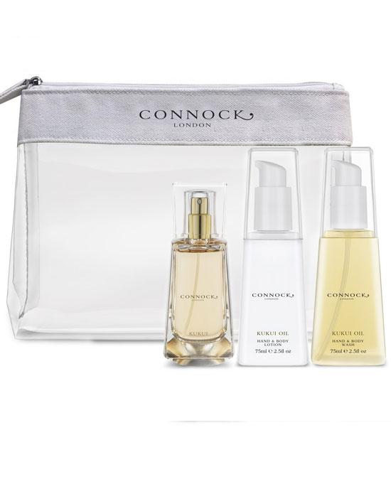 Connock London Kukui Oil Travel Collection