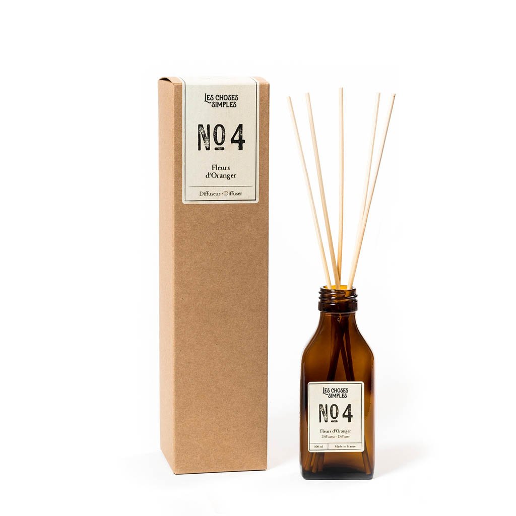 Les Choses Simples 100ml Number 4 Fleurs D Oranger Diffuser