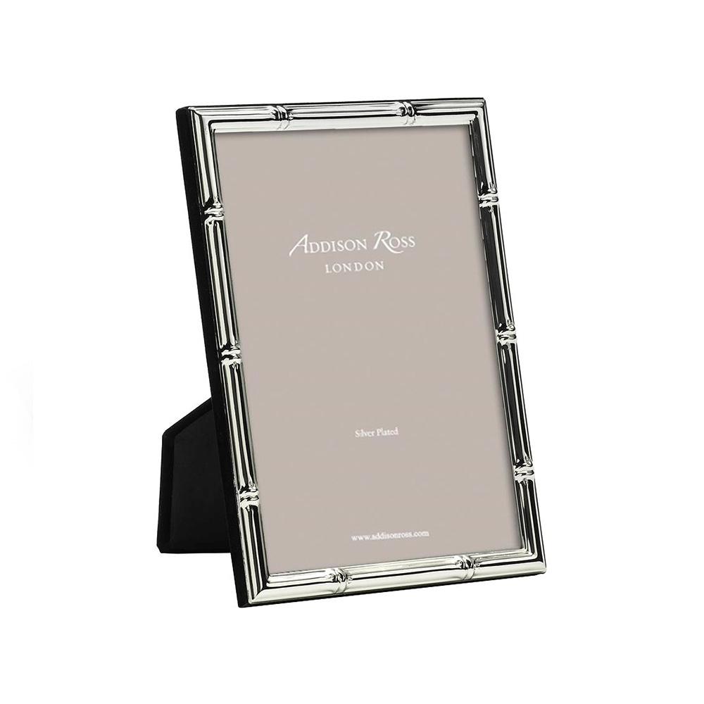 Photo Frame - Silver Plated Bamboo 