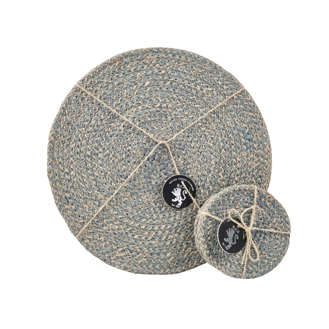 british-colour-standard-set-of-4-woven-jute-coasters-and-place-mats-gull-grey