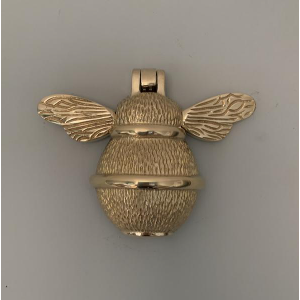 Bramley & White Door Knocker Bee - Brass Finish (BRASS002)