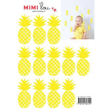 Mimi Lou Pineapple Stickers