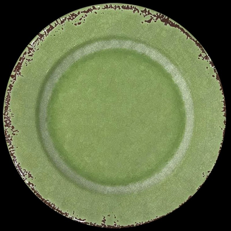 au-bain-marie-dining-plate-green-melamine-28-cm