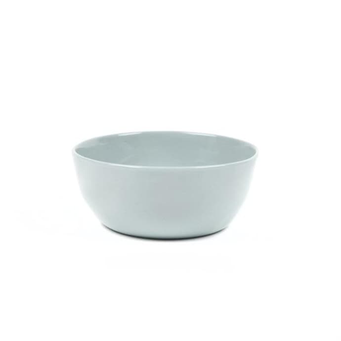 Quail's Egg Pale Blue Ceramic Dipping Bowl Large