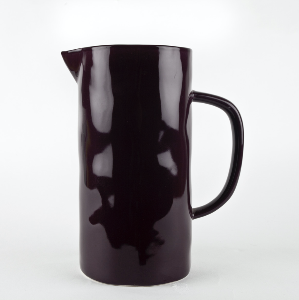 Quail's Egg Large Aubergine Ceramic Jug