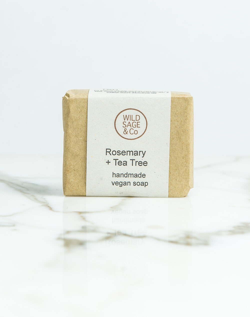 Wild Sage & Co Rosemary & Tea Tree Handmade Vegan Soap