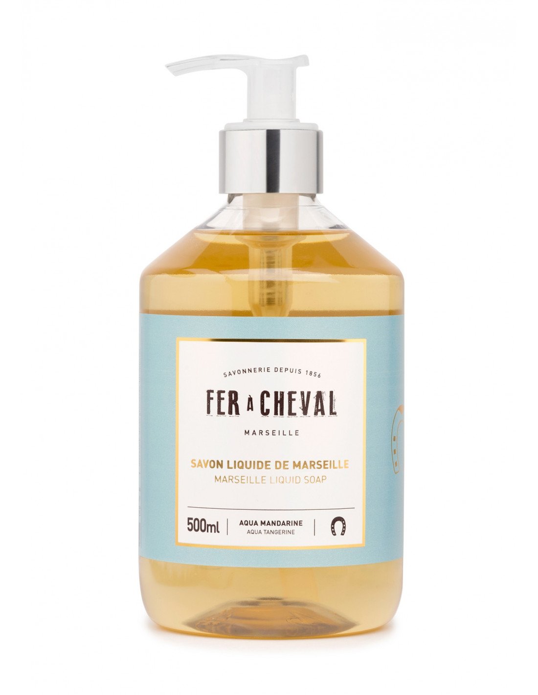 Fer à Cheval 500ml Aqua Mandarine Marseille Liquid Soap