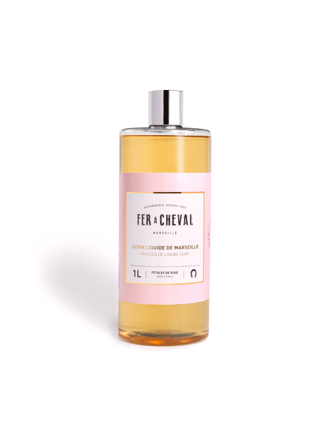 Fer à Cheval 1L Rose Petals Marseille Liquid Soap