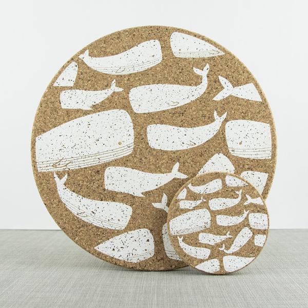 LIGA Cork Whale Placemat