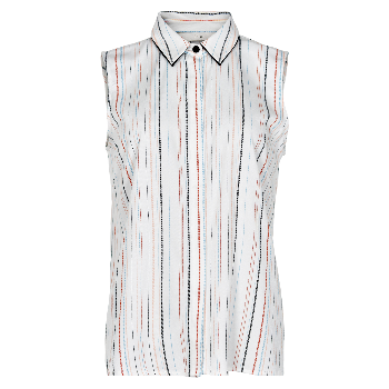 Numph Nubrinley Shirt - Bright White Stripe