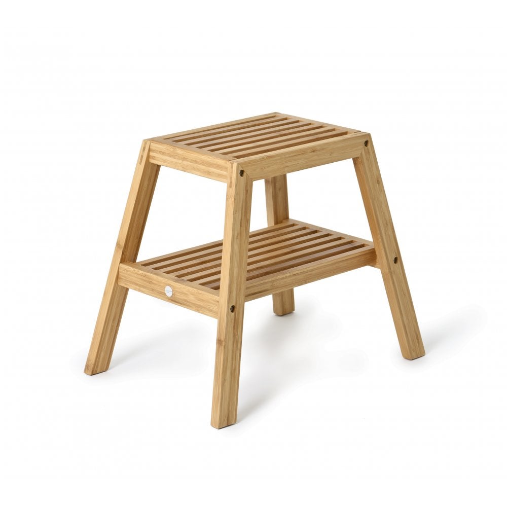 Wireworks Bamboo Slatted Stool