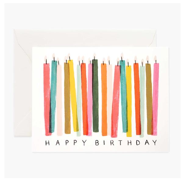 Rifle Paper Co. Greetings Card Birthday Candle Card