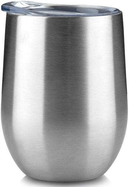 T&SHOP Stainless Steel Thermal Reusable 12 Oz Coffee Cup